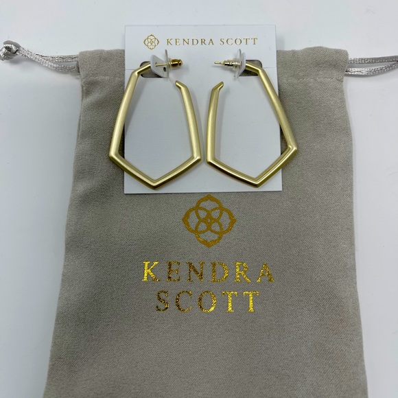 Kendra Scott Jewelry - Kendra Scott Lonnie Gold Hoop Earrings